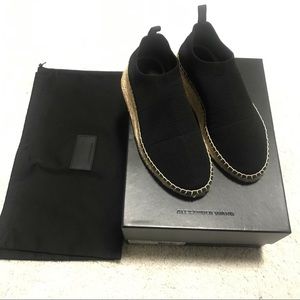 ALEXANDER WANG LOW KNIT ESPADRILLES
